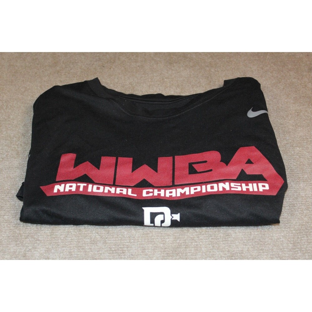 Nike Polo Dri-Fit Shirt Mens XL White College Football National Championship BCS